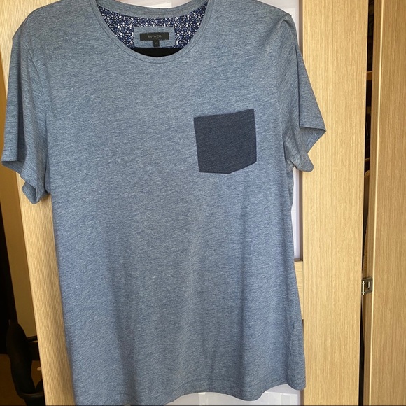 RW&CO classic t-shirt with pocket - Picture 1 of 4